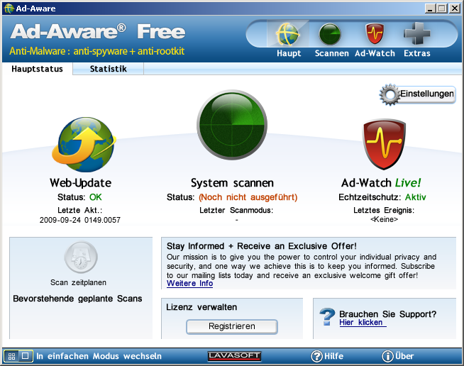 Ad-Aware Free Anti-Malware 8.1.1