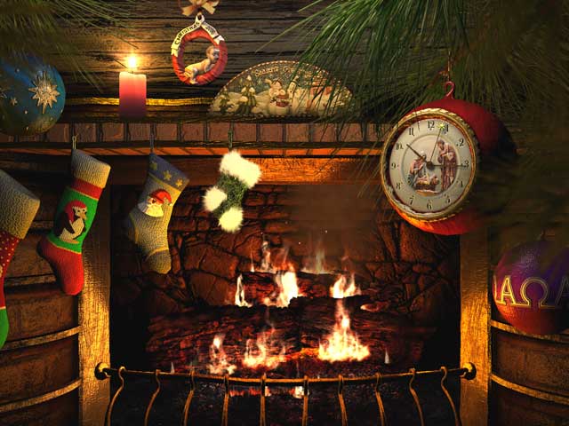 Fireside Christmas 3D 1.0 Screenshot