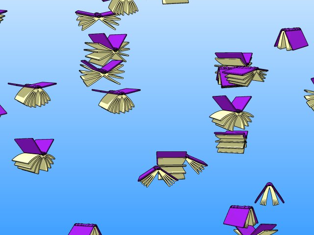 Flying Books 1.2b Screenshot Flying Books 1.2b Screenshot