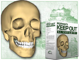 Keep Out 3D Screen Savers Collection 1.3 Screenshot