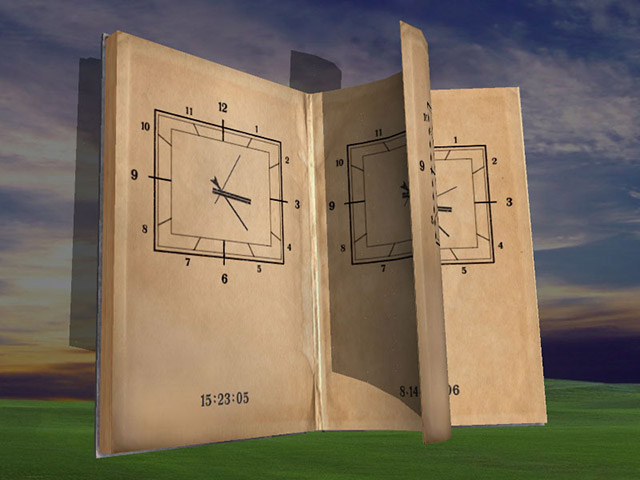 Magic Book 3D Screensaver 1.0 Screenshot