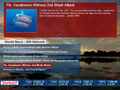 Online News Screensaver 1.20 Screenshot