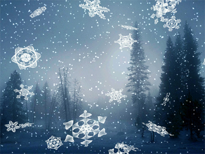 Snowfall3D Screensaver 1.0 Screenshot