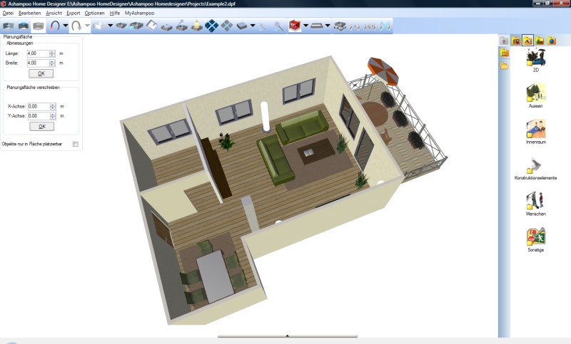 Ashampoo Home Designer Screenshot
