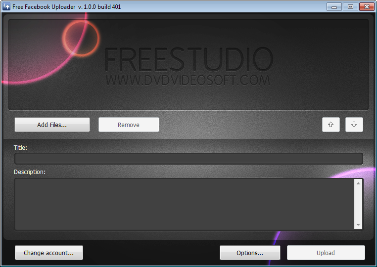 Free Uploader for Facebook Screenshot Free Uploader for Facebook Screenshot