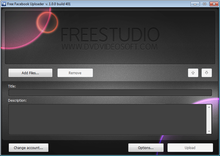 Free Uploader for Facebook Screenshot