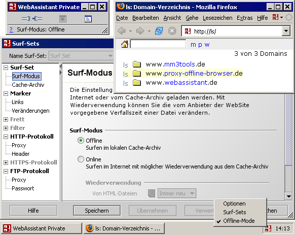 MM3-WebAssistant Screenshot