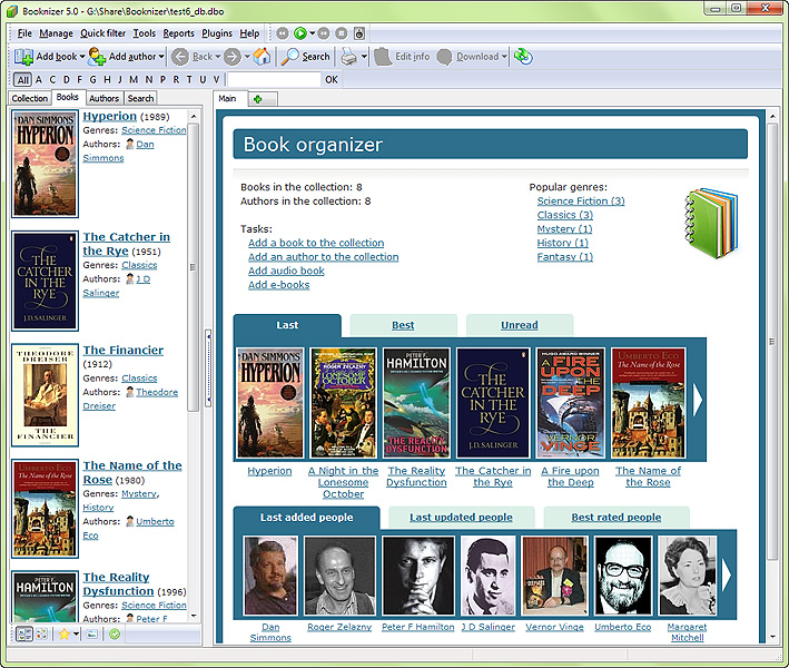 Booknizer Screenshot