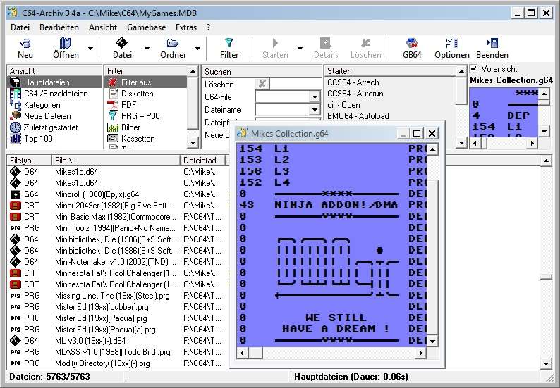 C64-Archiv Screenshot