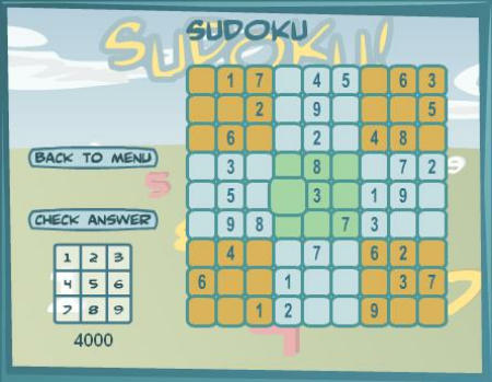Flash Sudoku Screenshot