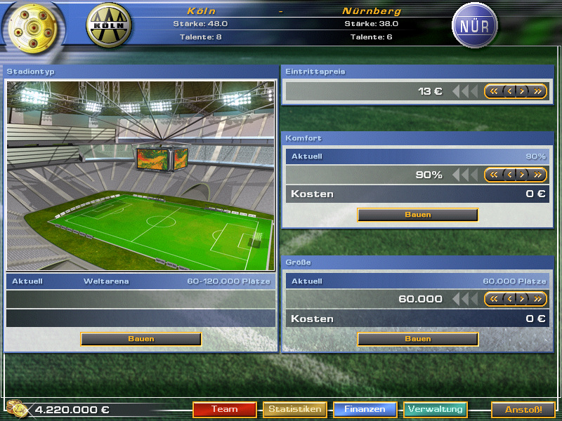 Heimspiel 2006 - Der Fußballmanager Screenshot