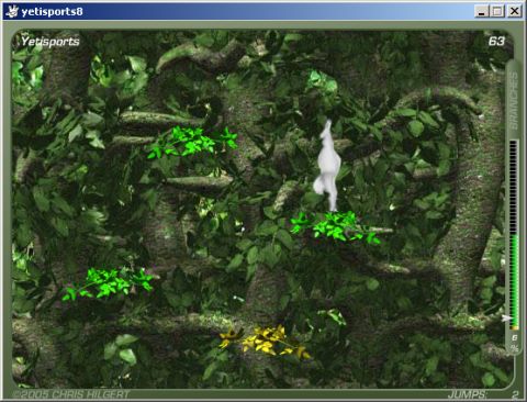 Yetisports Part 8 - Jungle Swing Screenshot