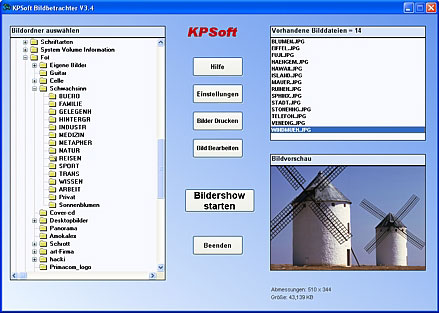 KPSoft Bildbetrachter Screenshot