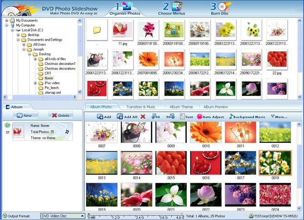 DVD Photo Slideshow Screenshot