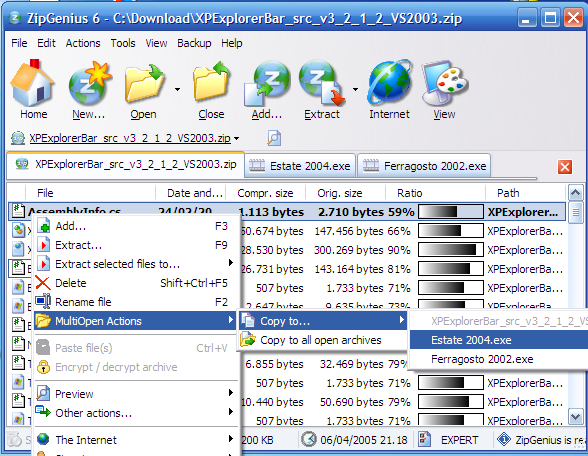ZipGenius Screenshot ZipGenius Screenshot